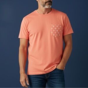 DENIM CIVILIZATION Orange T-shirt - Men’s Medium